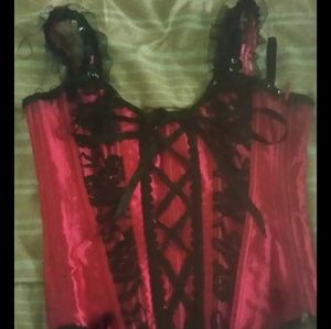 slightly used beautiful corset...